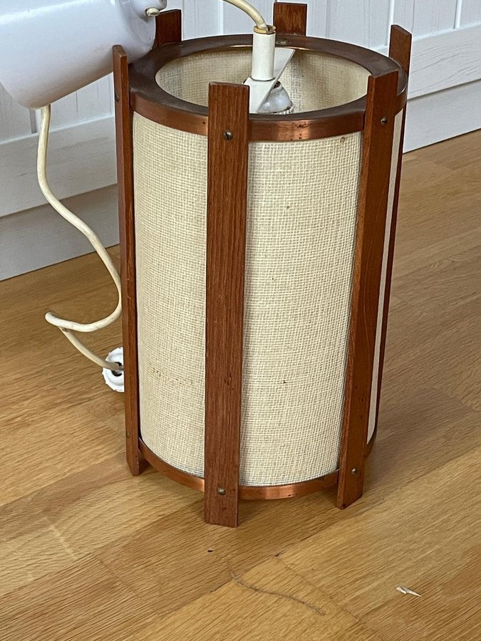 Taklampa retro typ Rocket , teak