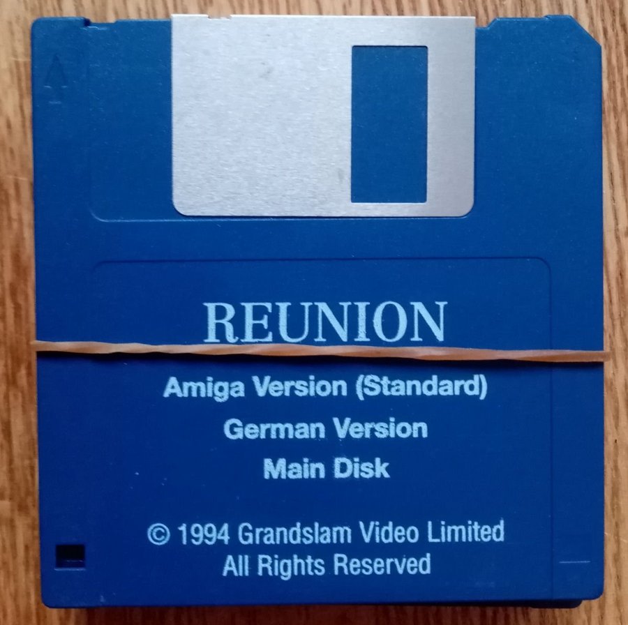 Reunion (Grandslam) - AMIGA [German Version) - 6 x Lös Disk