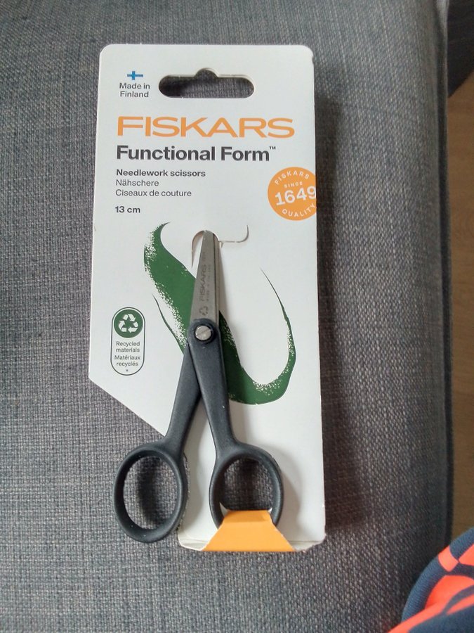 Ny Fiskar Functional Form, 13 cm,lågt utrop.