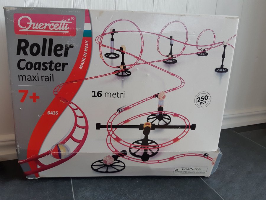 Quercetti Roller Coaster Maxi Rail 6435 kulbana