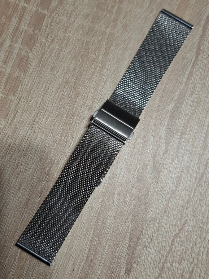 21mm shark mesh watch strap / bracelet ( milanese ) , new