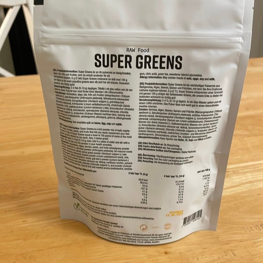 Healthwell Super Greens 200g