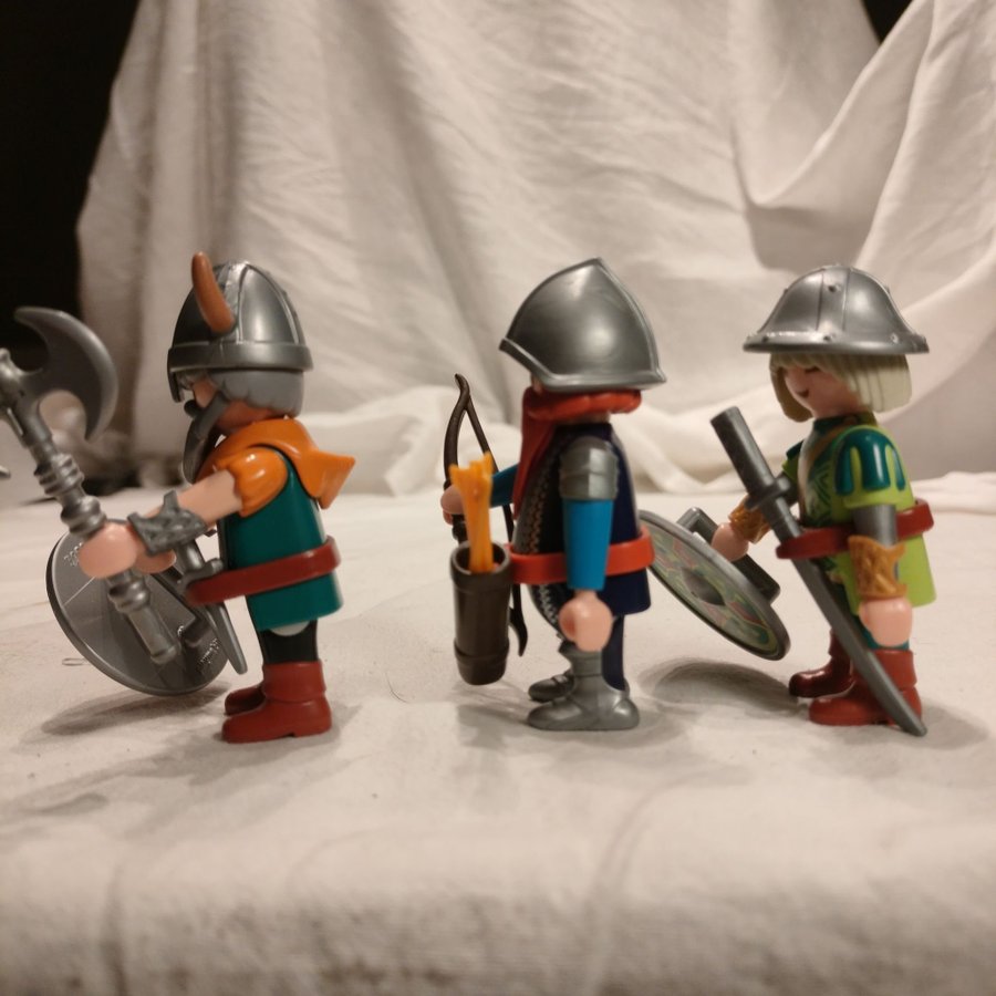 Playmobil stridande dvärgar