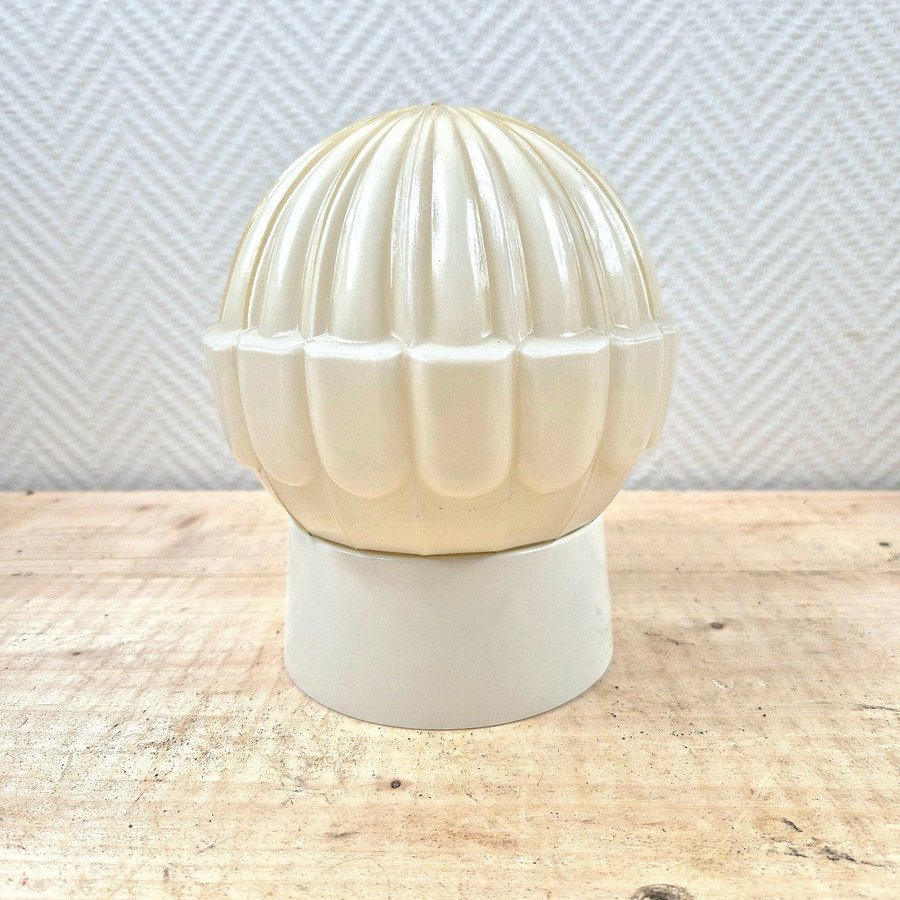 Vintage 1930s ART DECO Opaline Lamp THABUR Ceiling Light Fixture Shade Globe