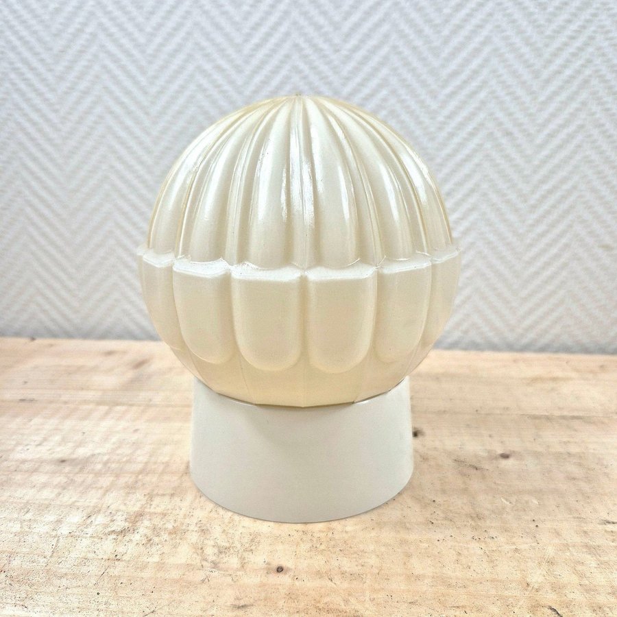 Vintage 1930s ART DECO Opaline Lamp THABUR Ceiling Light Fixture Shade Globe