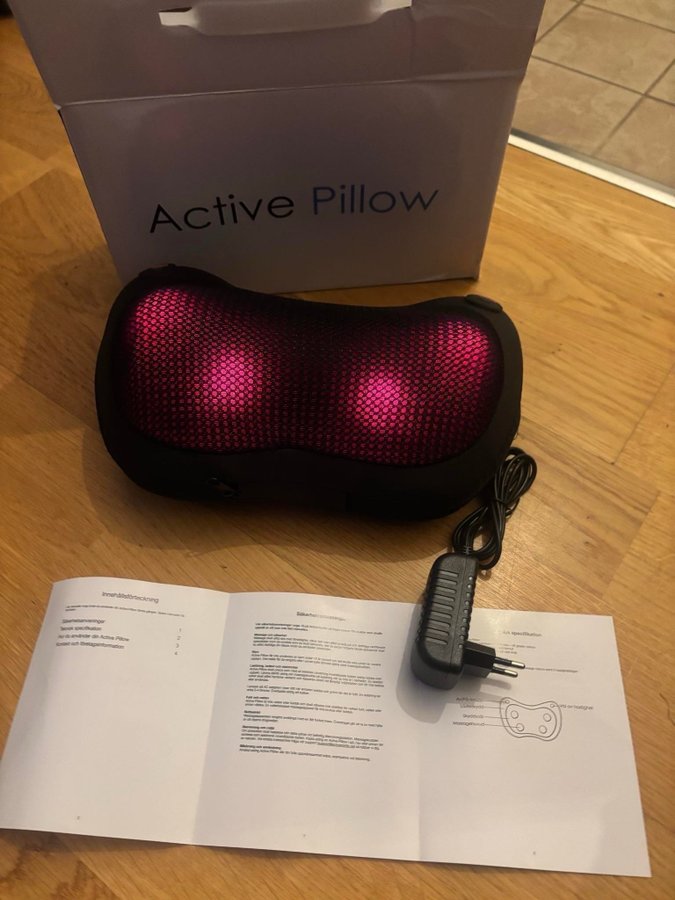 Active Pillow Massagekudde, HELT NY