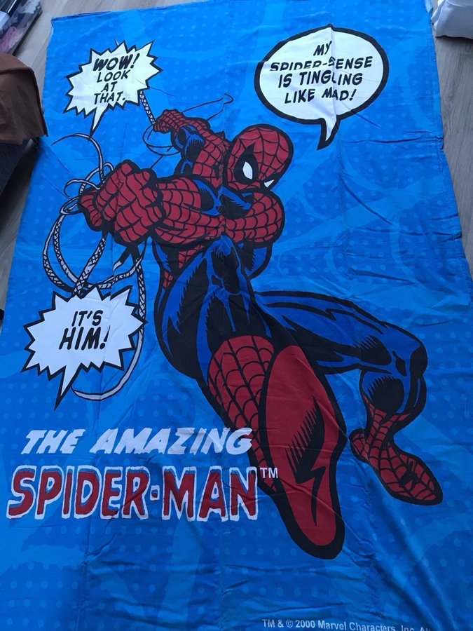 Spindelman, Spider-Man Påslakan , bomull 100%