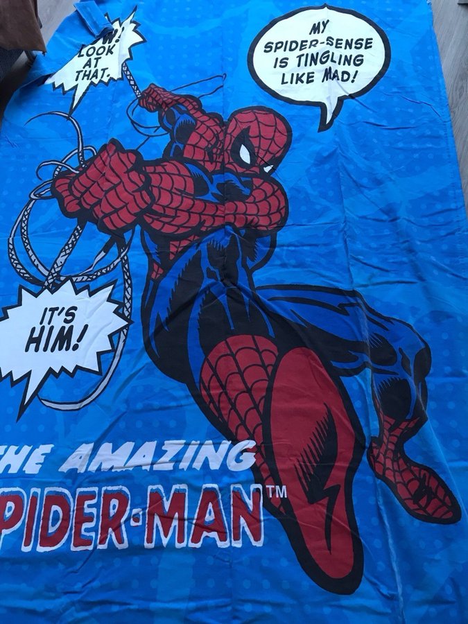 Spindelman, Spider-Man Påslakan , bomull 100%