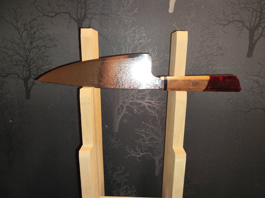 Japansk fat gyuto kökskniv