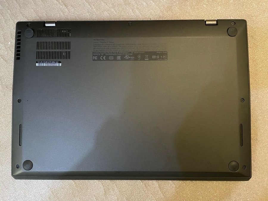 Lenovo ThinkPad X1 Yoga 5th Gen 14Tum 16GB RAM MINNE Touchskärm