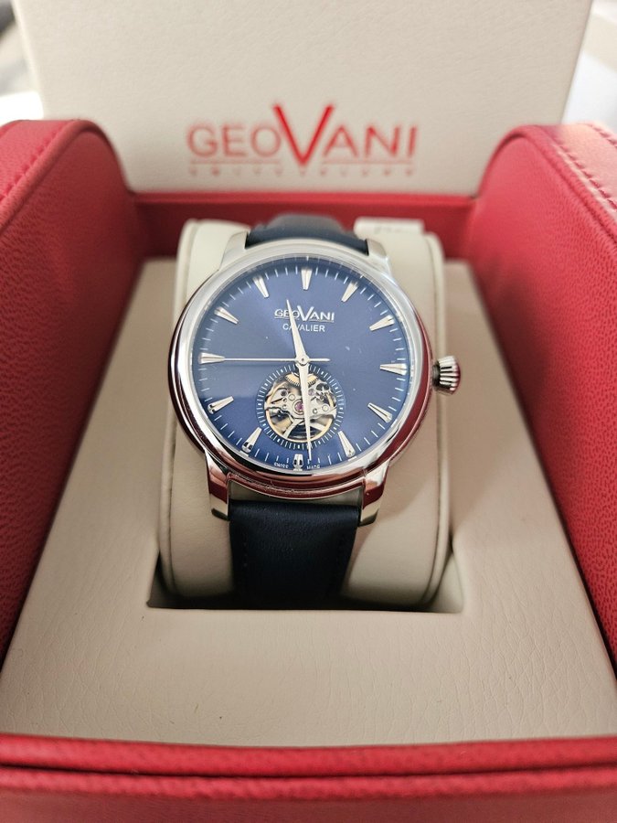 GEOVANI - Swiss Automatic Open-Heart Watch