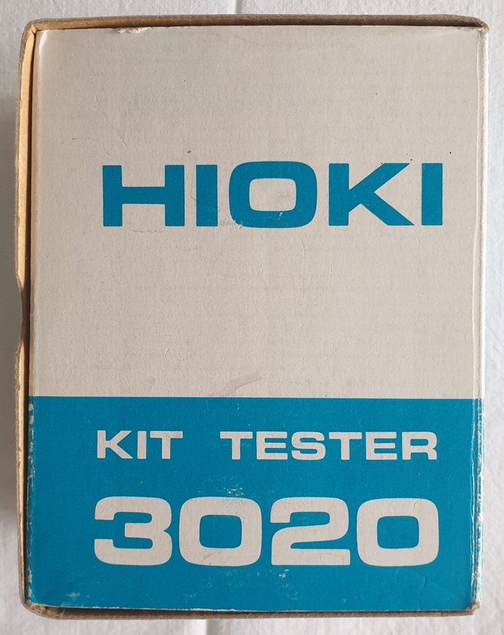 HIOKI 3020 Kit Tester Byggsats