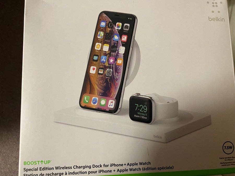 Belkin Boost Up Special Edition Trådlös Laddningsdocka för iPhone och Apple