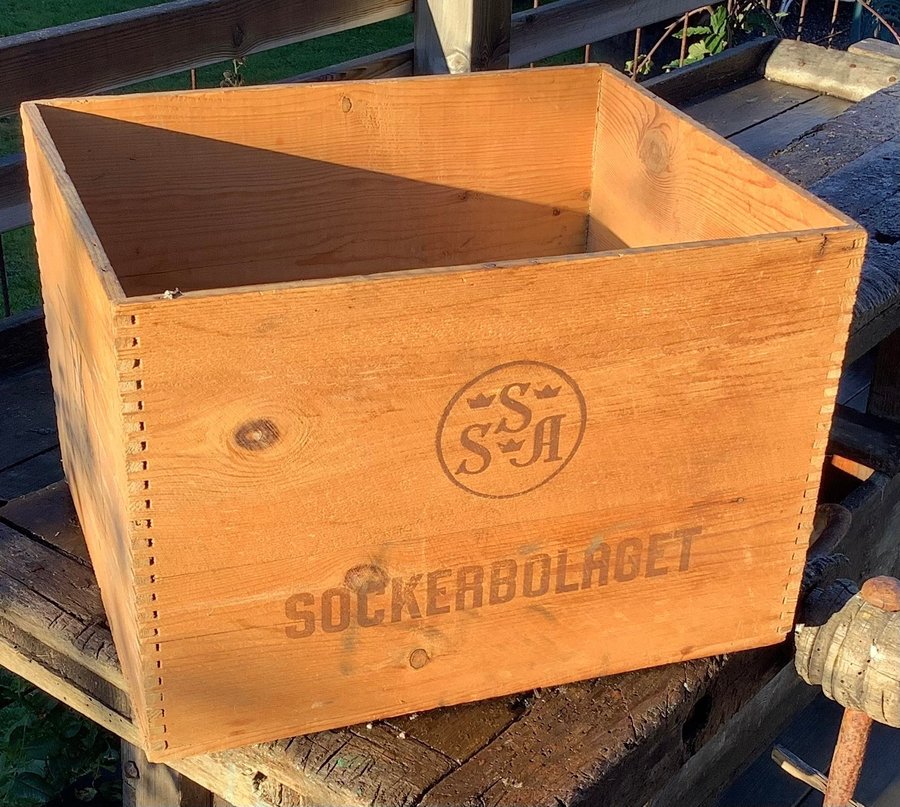 Sockerlåda sockerbolaget. Bitsocker.