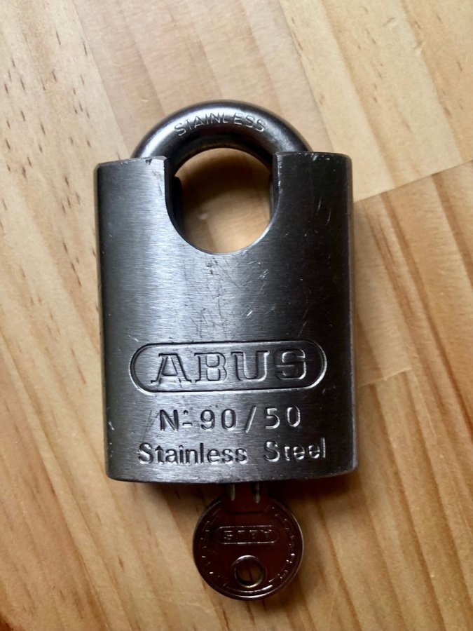 ABUS N:o 90/50 Lås