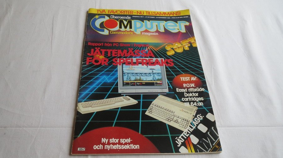 TIDNING / Oberoende COMPUTER NR 7 - 1988 - Commodore magasin