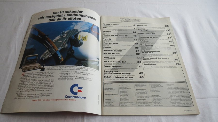 TIDNING / Oberoende COMPUTER NR 7 - 1988 - Commodore magasin