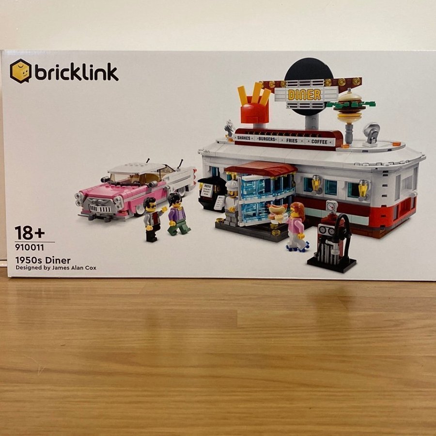 Lego Bricklink Designer program 910011 1950’s Diner