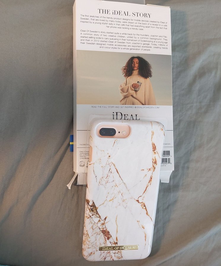 Ideal of Sweden Iphone skal 8/ 7 /6/6S Plus Skal- Carrara Gold