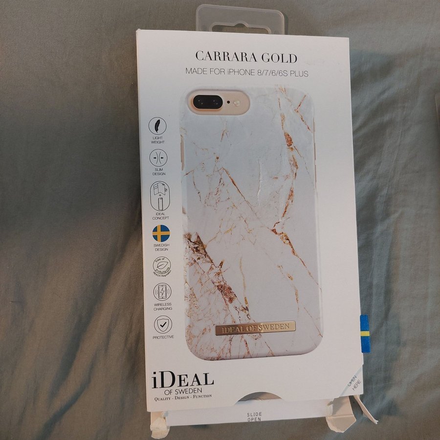 Ideal of Sweden Iphone skal 8/ 7 /6/6S Plus Skal- Carrara Gold