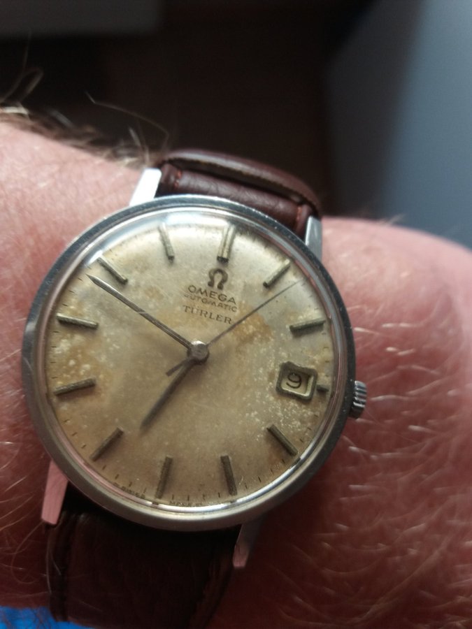 Omega TURLER Automatic Vintage Watch Data