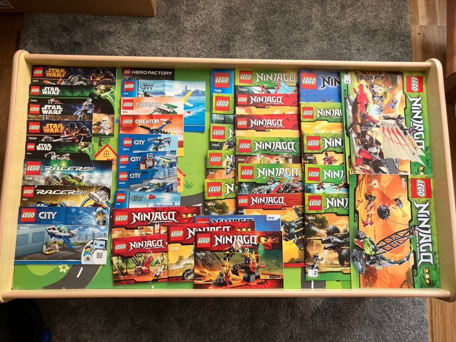 LEGO 90 kg inkl minifigurer