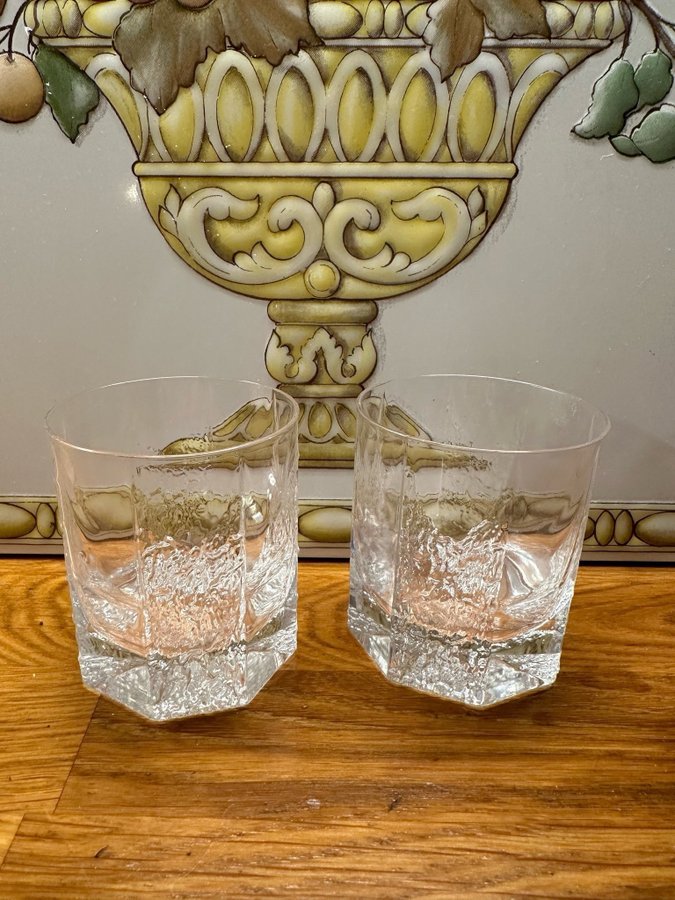 Iittala Kalinka whiskyglas, 2st, Timo Sarpaneva