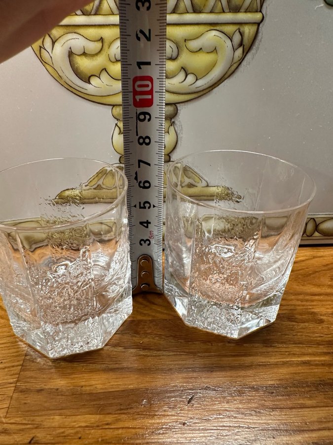 Iittala Kalinka whiskyglas, 2st, Timo Sarpaneva