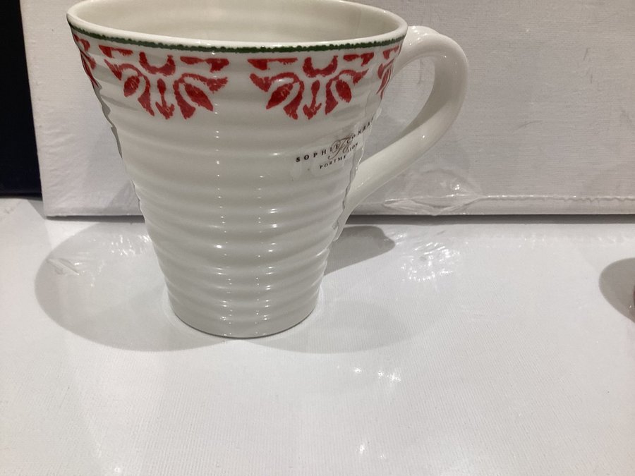 Portmeiron large Christmas mug designer Sophie Conran, minimalist style