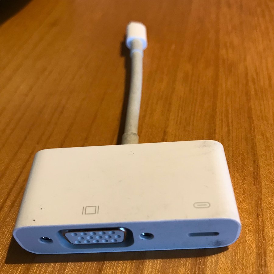 Apple Lightning till VGA-adapter