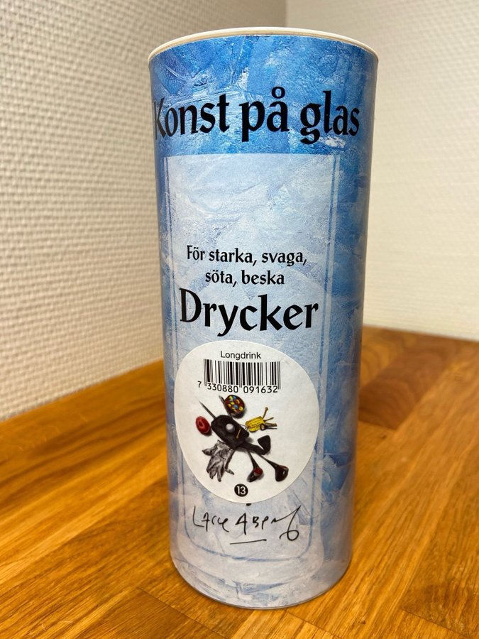 Lasse Åberg Longdrink glas