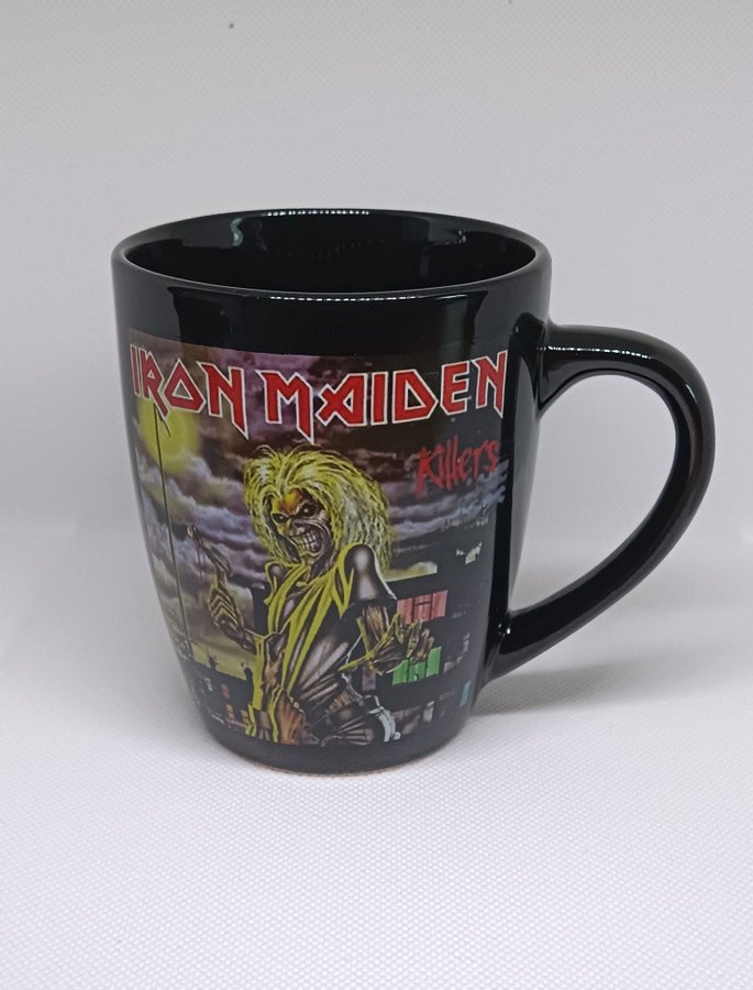 Iron Maiden mugg i bra skick!