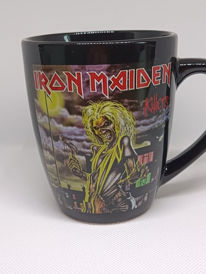 Iron Maiden mugg i bra skick!