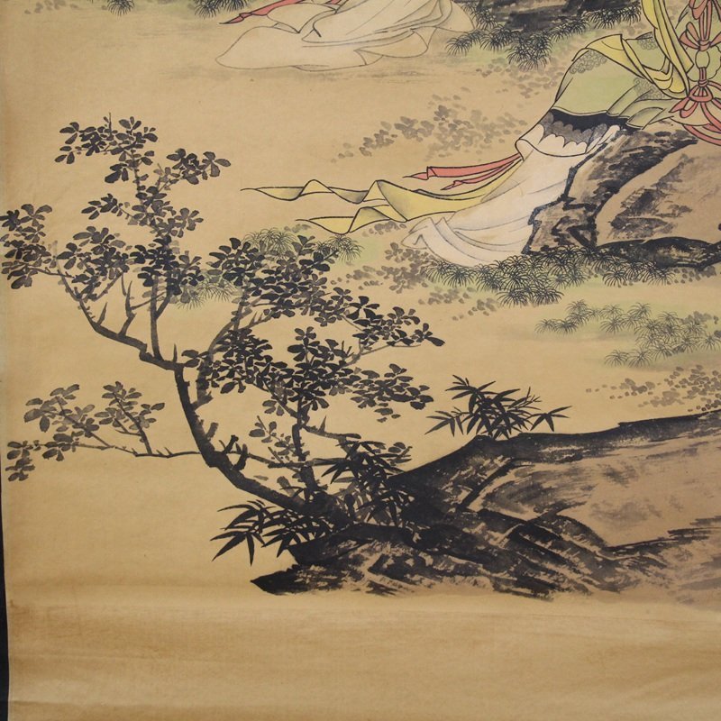 Chinese artwork retro painting painting