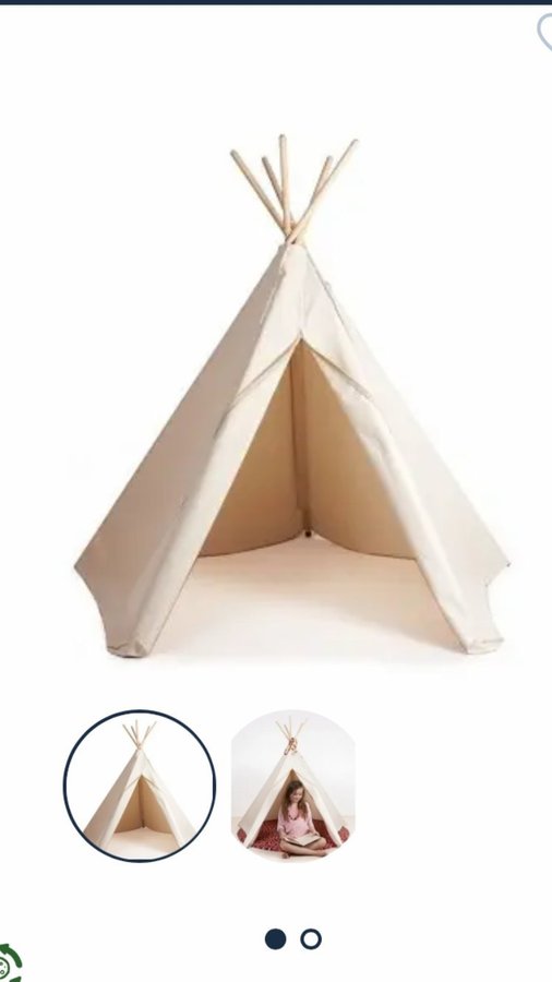 Lektält från Roommate modell Hippie Tipi Stone