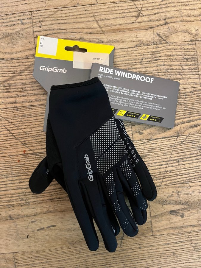 GripGrab Ride Windproof Handskar Storlek S