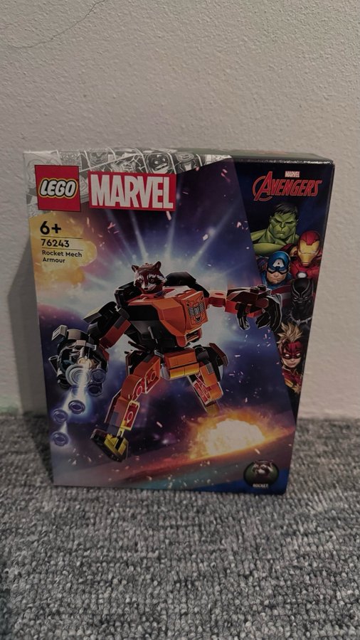 Uåbnet - LEGO Marvel 76243 Rocket Mech Armour