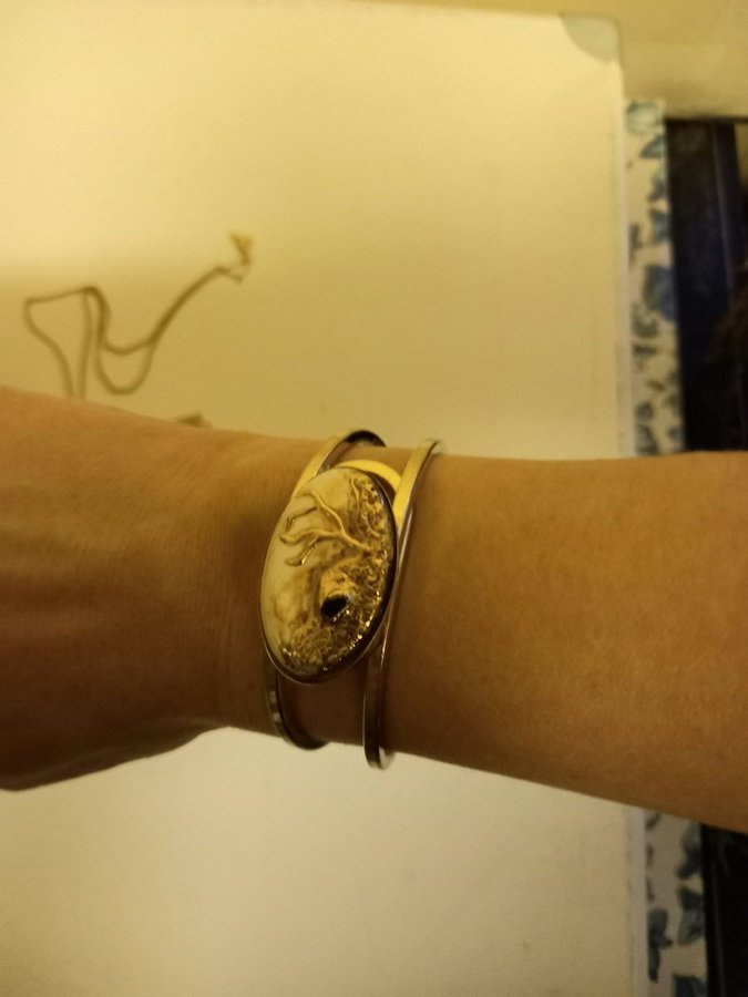 Vintage armband halsband och ring