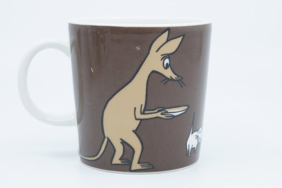 Muminmugg Sniff brun / Moomin Mug Sniff brown