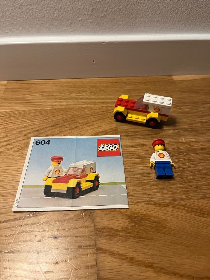 Lego - Shell Service Car (604) - 100% Komplett