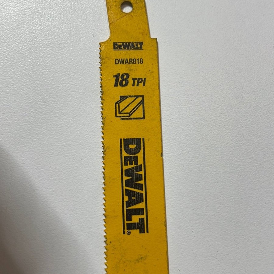 DEWALT DWAR818 Savblad 18 TPI