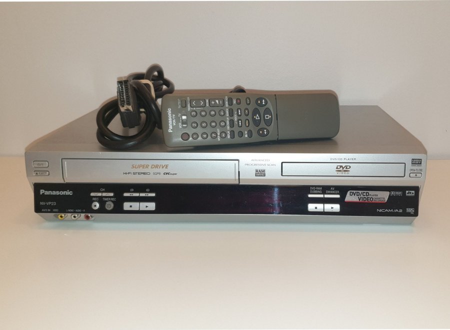 Panasonic NV-VP23 VHS  DVD combo