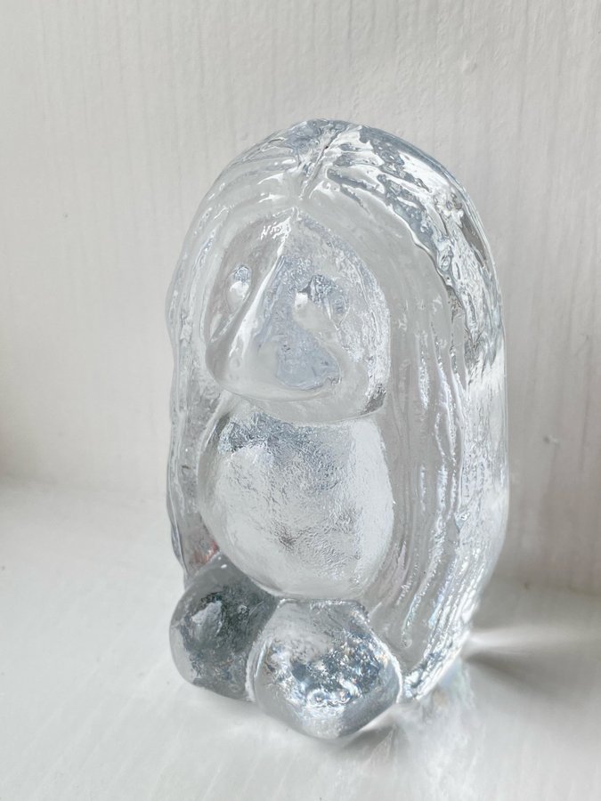 Glasfigur - Troll Bergdala