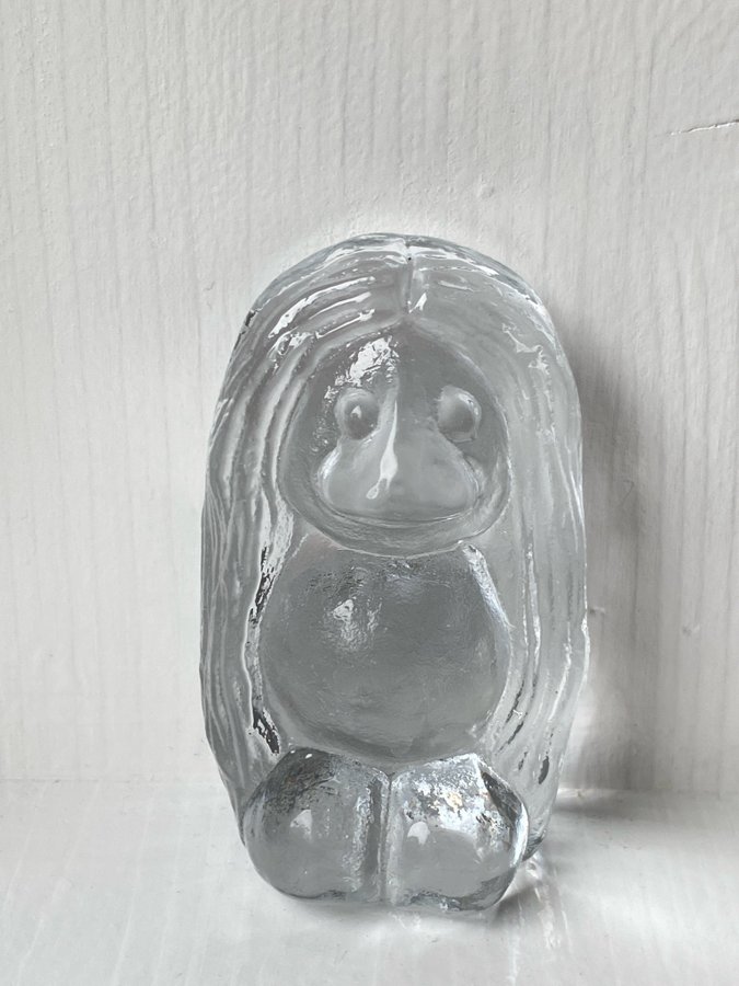 Glasfigur - Troll Bergdala