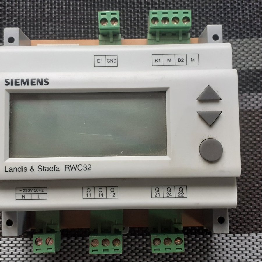 Temperaturregulator Siemens RWC32 regulator styrenhet Temperature Controller