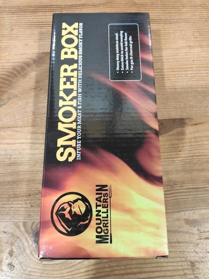 Smoker Box Rostfritt Stål MOUNTAIN GRILLERS