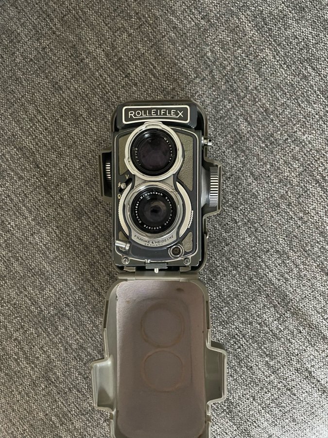 Rolleiflex kamera (Baby Grey)