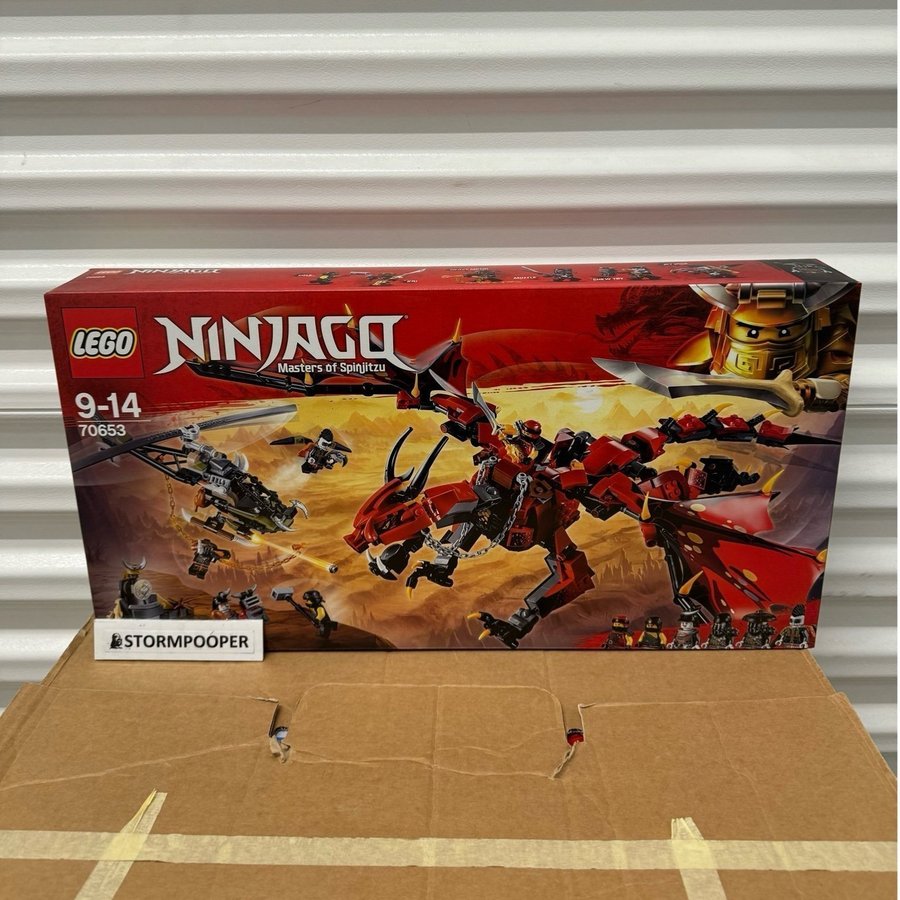 LEGO 70653 Ninjago "Firstbourne” - från 2018, oöppnad / förseglad!!