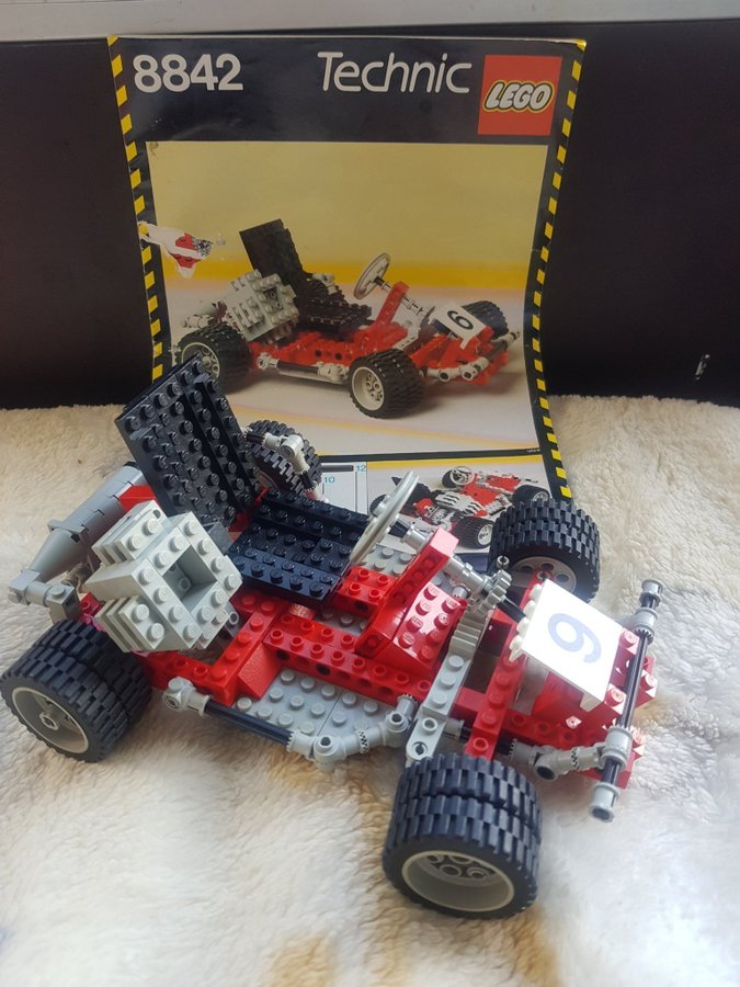 Lego Technic 8842 Go-Kart vintage 1986 lego technic