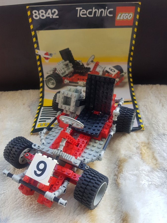 Lego Technic 8842 Go-Kart vintage 1986 lego technic